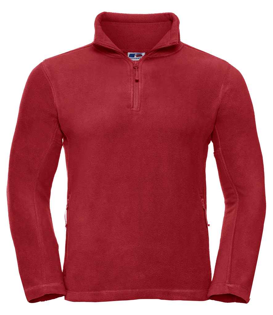 Russell - Zip Neck Outdoor Fleece - 874M BLK XS