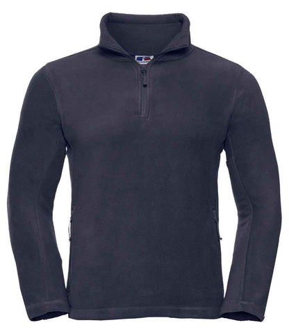 Russell - Zip Neck Outdoor Fleece - 874M BLK XS
