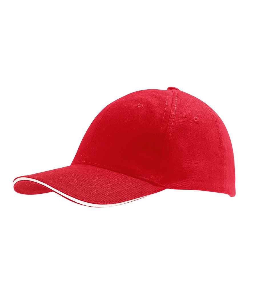 SOL'S - Buffalo Cap - 88100 RD/WH ONE