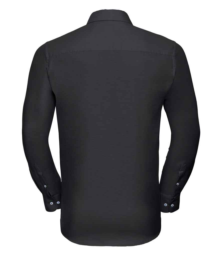 Russell Athletic Collection - Long Sleeve Tailored Oxford Shirt