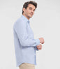 Russell Collection - Long Sleeve Tailored Oxford Shirt - Pierre Francis