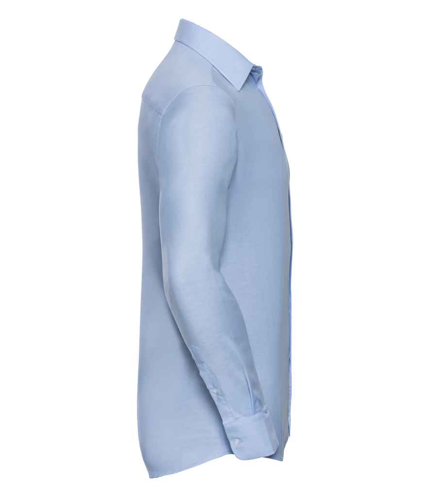 Russell Collection - Long Sleeve Tailored Oxford Shirt - Pierre Francis