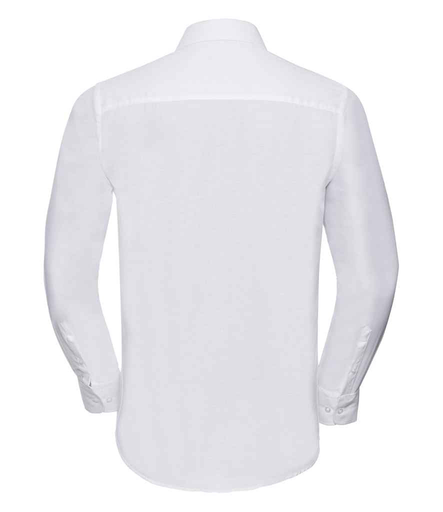 Russell Collection - Long Sleeve Tailored Oxford Shirt - Pierre Francis