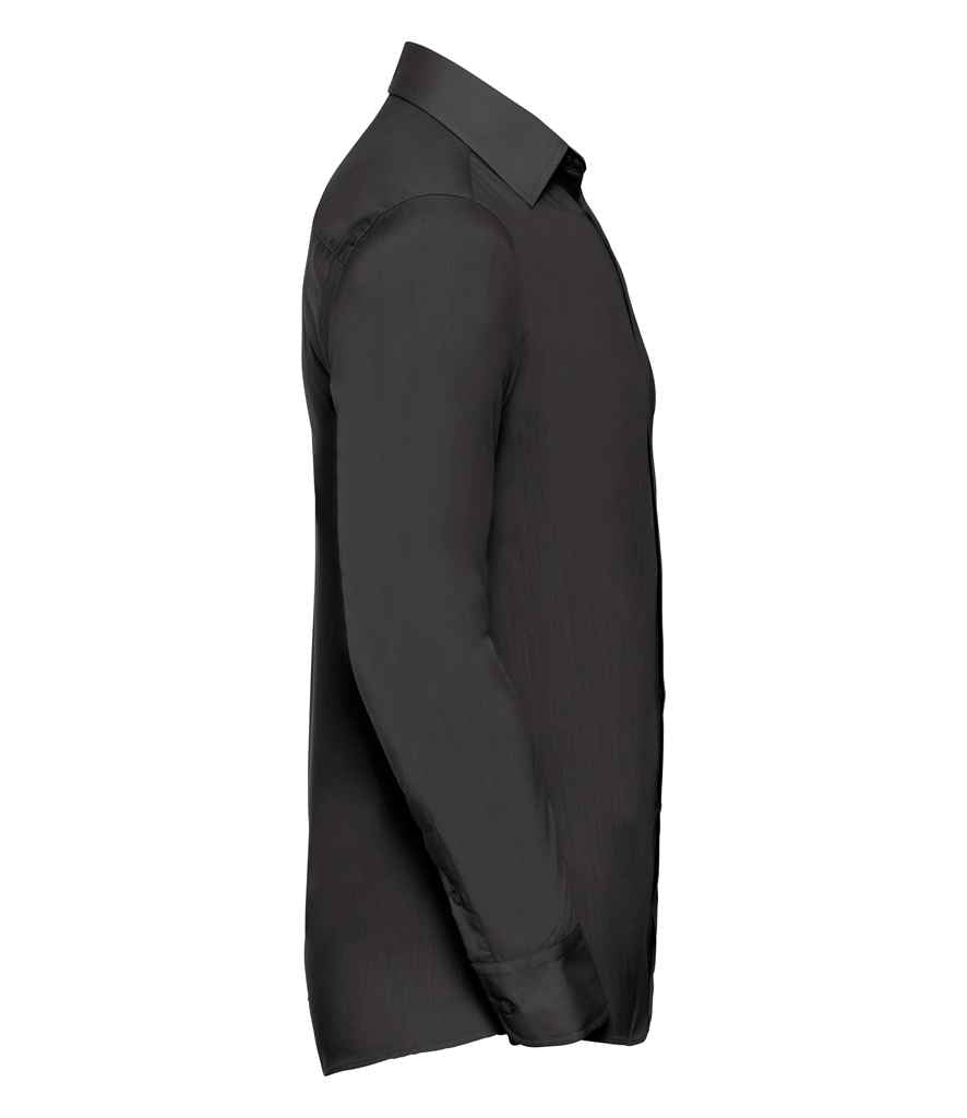 Russell Athletic Collection - Long Sleeve Tailored Poplin Shirt
