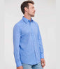 Russell Collection - Long Sleeve Tailored Poplin Shirt - Pierre Francis