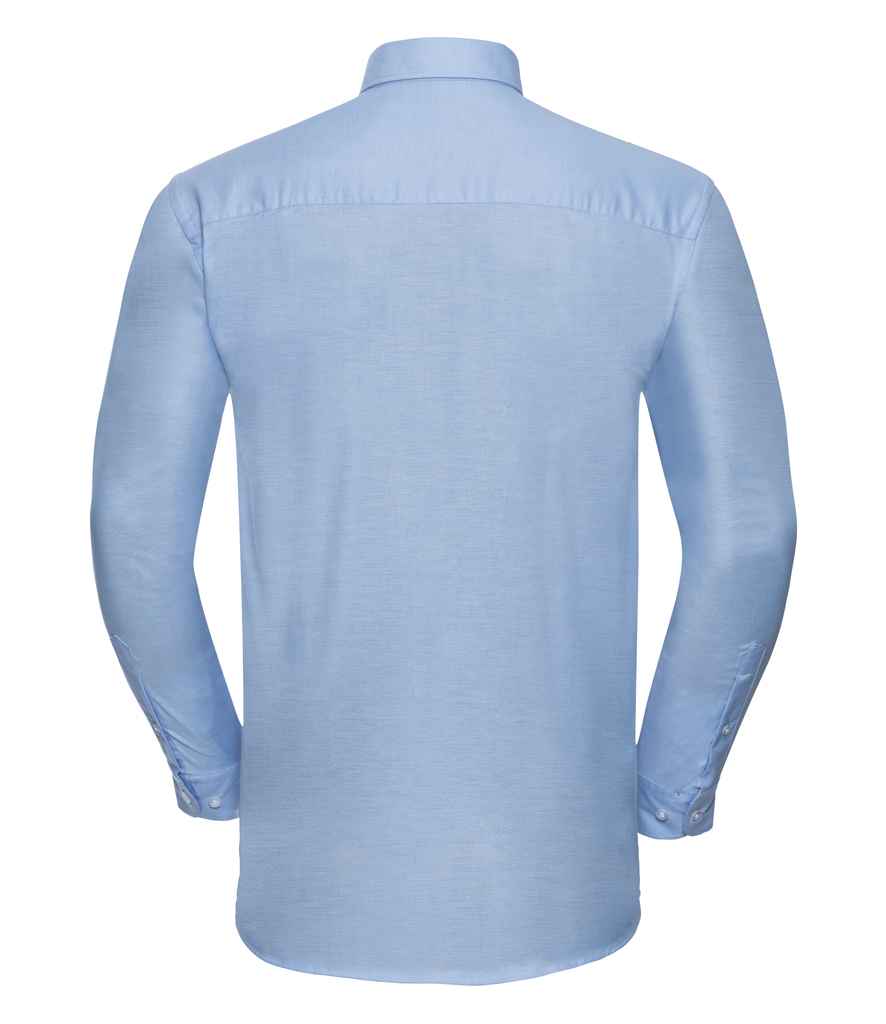 Russell Collection - Long Sleeve Easy Care Oxford Shirt - Pierre Francis