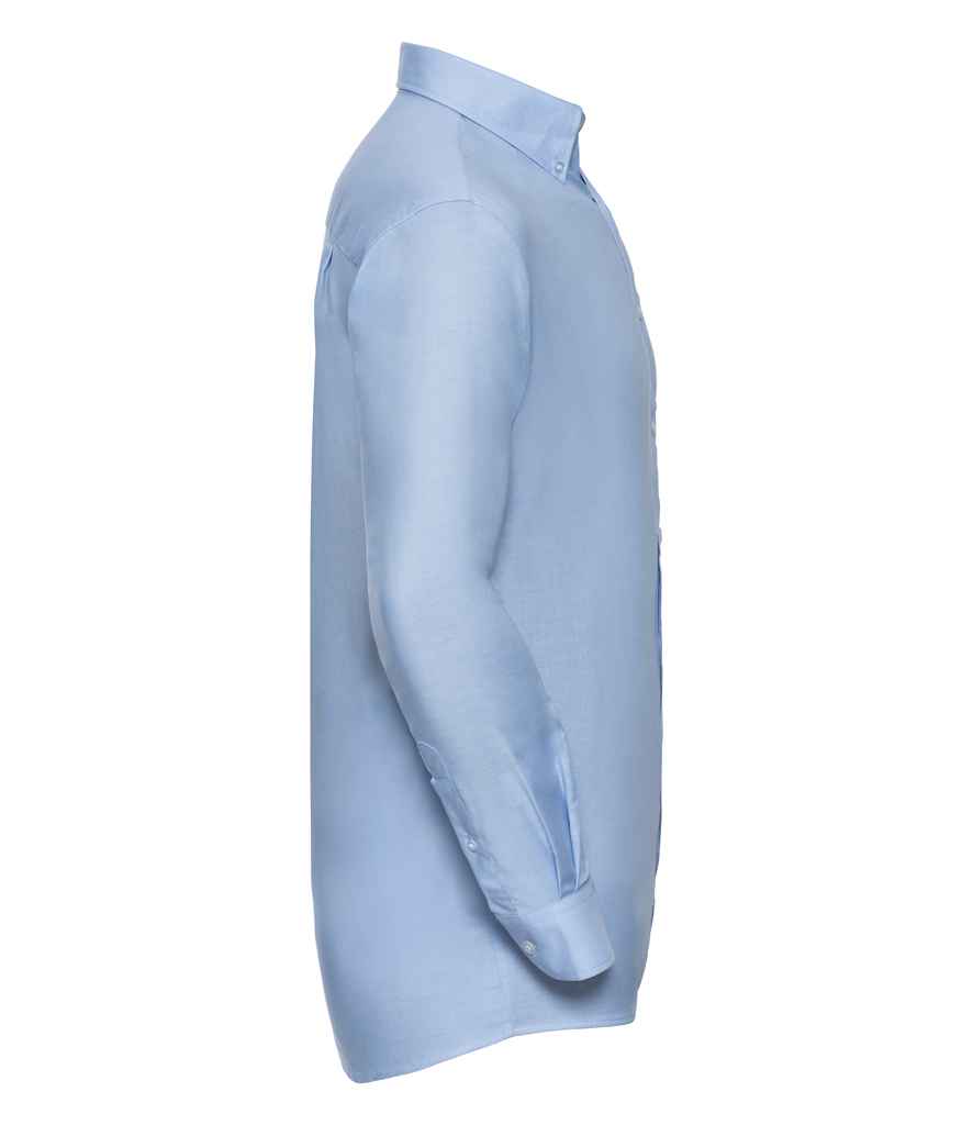 Russell Collection - Long Sleeve Easy Care Oxford Shirt - Pierre Francis