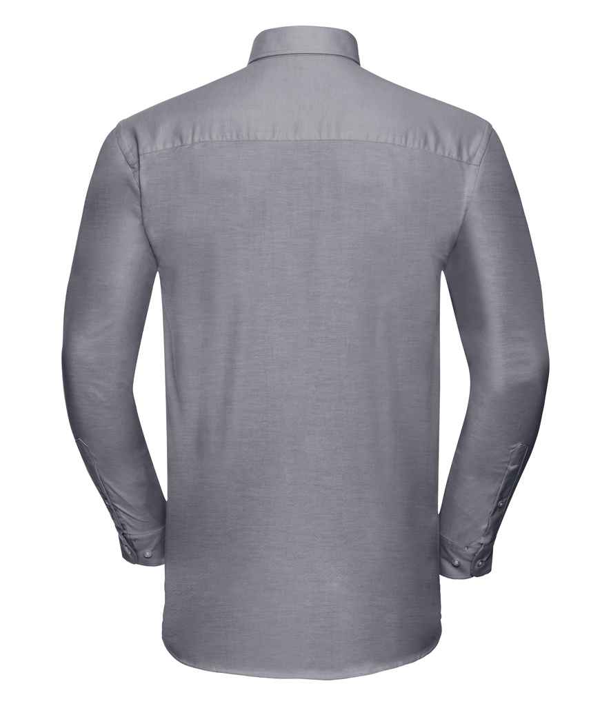 Russell Collection - Long Sleeve Easy Care Oxford Shirt - Pierre Francis