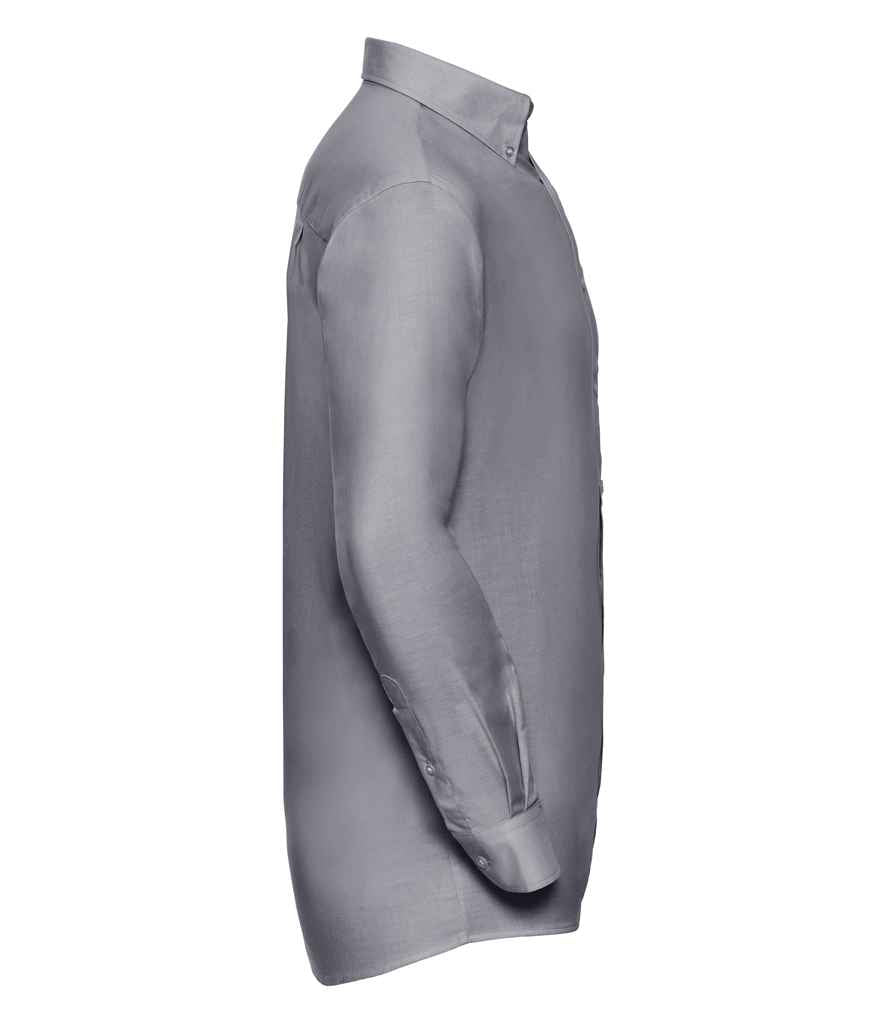 Russell Collection - Long Sleeve Easy Care Oxford Shirt - Pierre Francis
