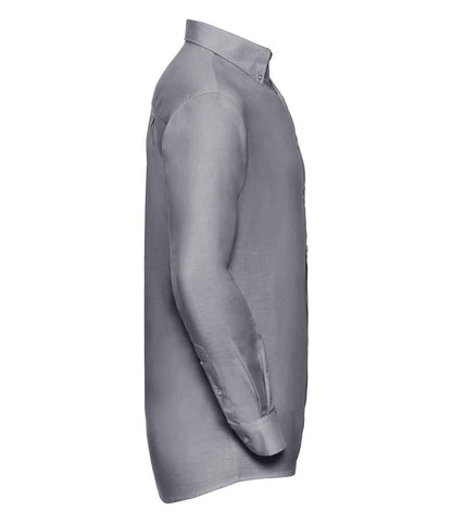 Russell Collection - Long Sleeve Easy Care Oxford Shirt - Pierre Francis