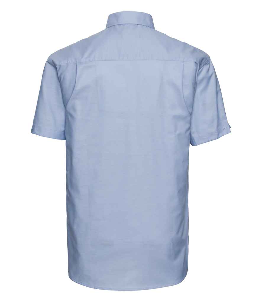 Russell Collection - Short Sleeve Easy Care Oxford Shirt - Pierre Francis