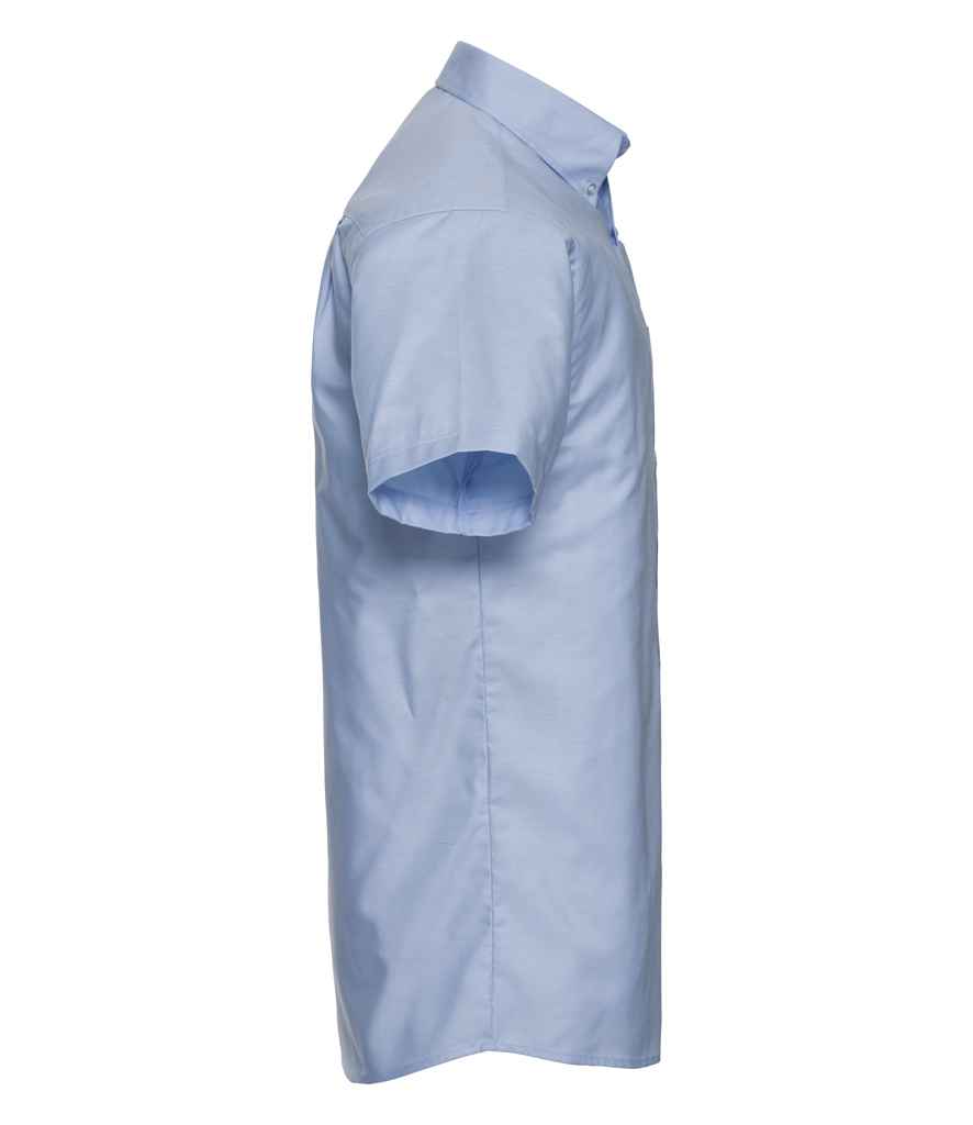 Russell Collection - Short Sleeve Easy Care Oxford Shirt - Pierre Francis