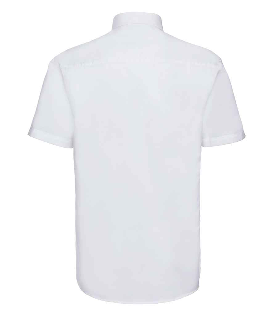 Russell Collection - Short Sleeve Easy Care Oxford Shirt - Pierre Francis