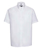 Russell Collection - Short Sleeve Easy Care Oxford Shirt - Pierre Francis