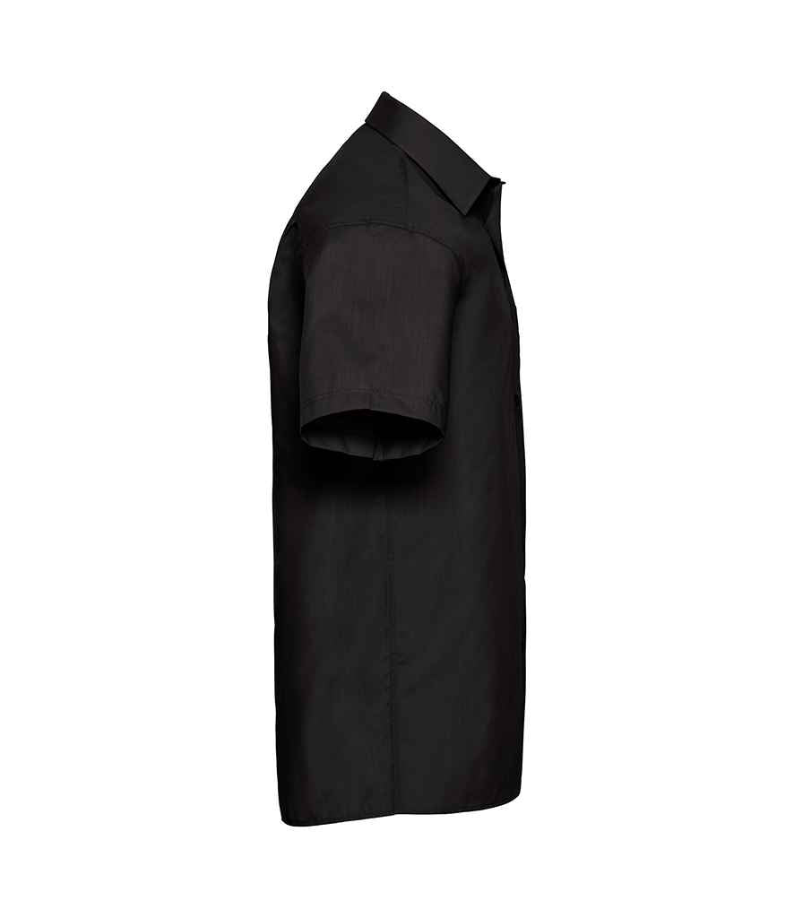 Russell Collection - Short Sleeve Easy Care Poplin Shirt