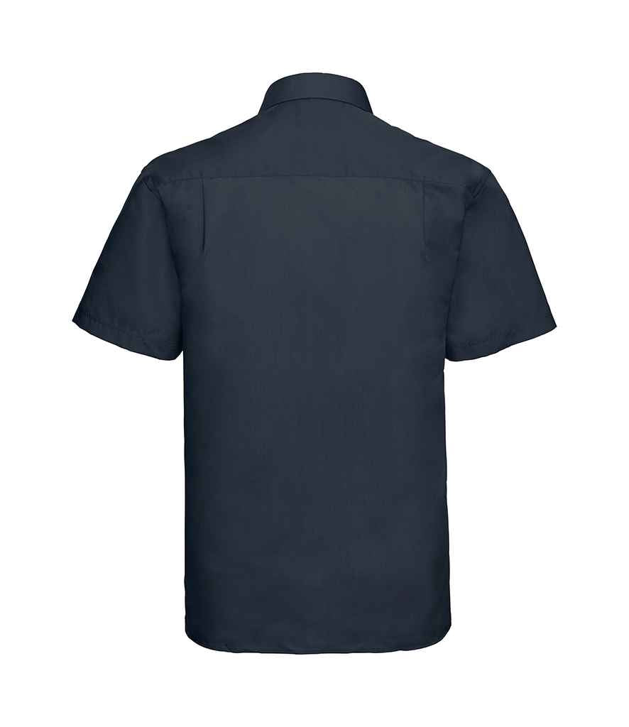 Russell Collection - Short Sleeve Easy Care Poplin Shirt - Pierre Francis