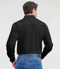 Russell Collection - Long Sleeve Easy Care Cotton Poplin Shirt - Pierre Francis