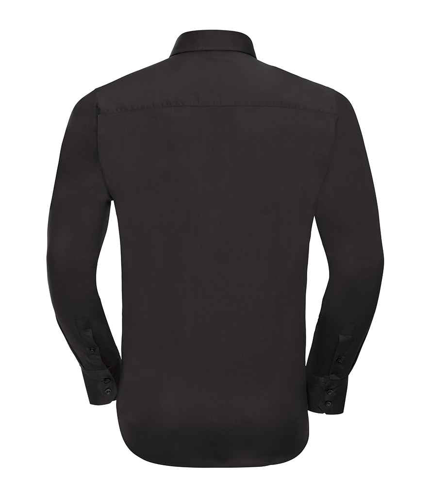 Russell Collection - Long Sleeve Easy Care Fitted Shirt