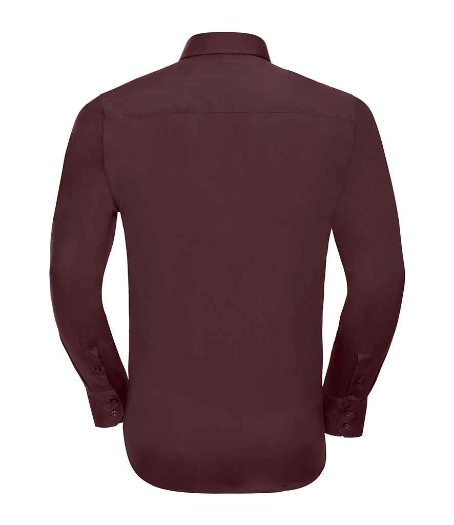 Russell Collection - Long Sleeve Easy Care Fitted Shirt - Pierre Francis