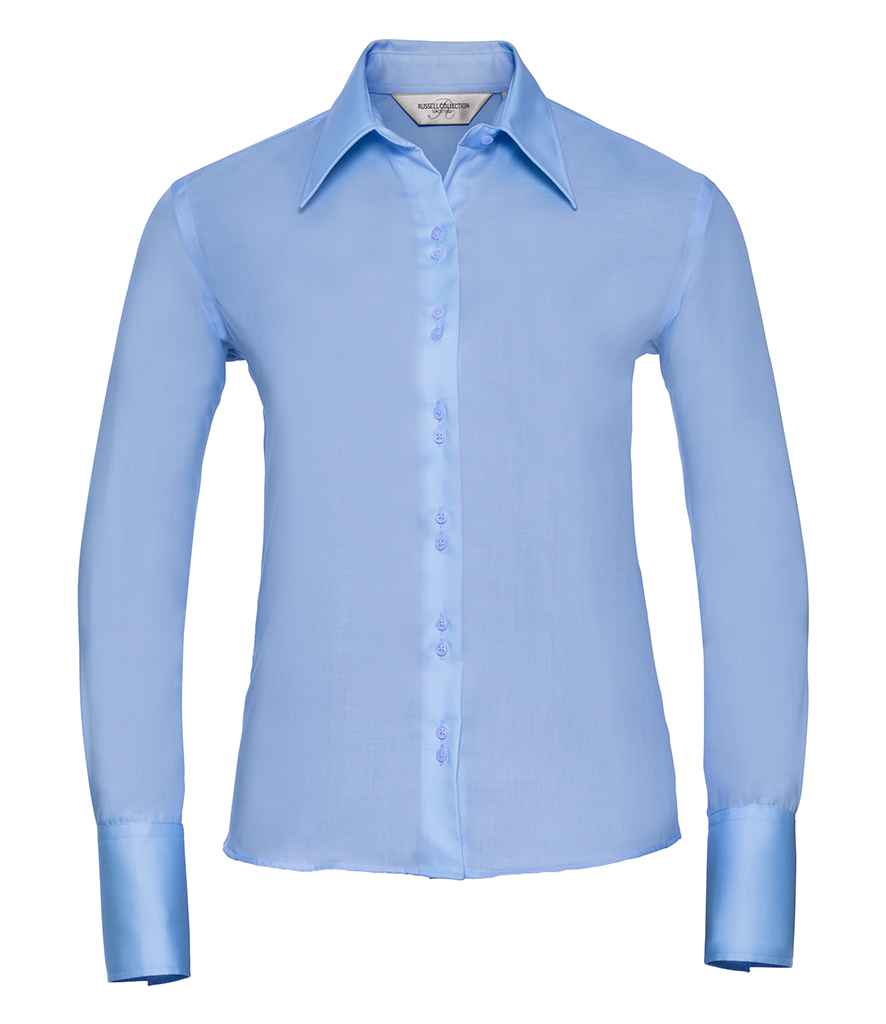 Russell Collection - Ladies Long Sleeve Ultimate Non-Iron Shirt - Pierre Francis
