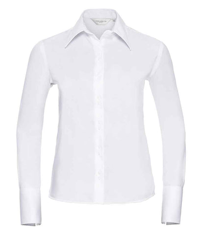 Russell Collection - Ladies Long Sleeve Ultimate Non-Iron Shirt - Pierre Francis