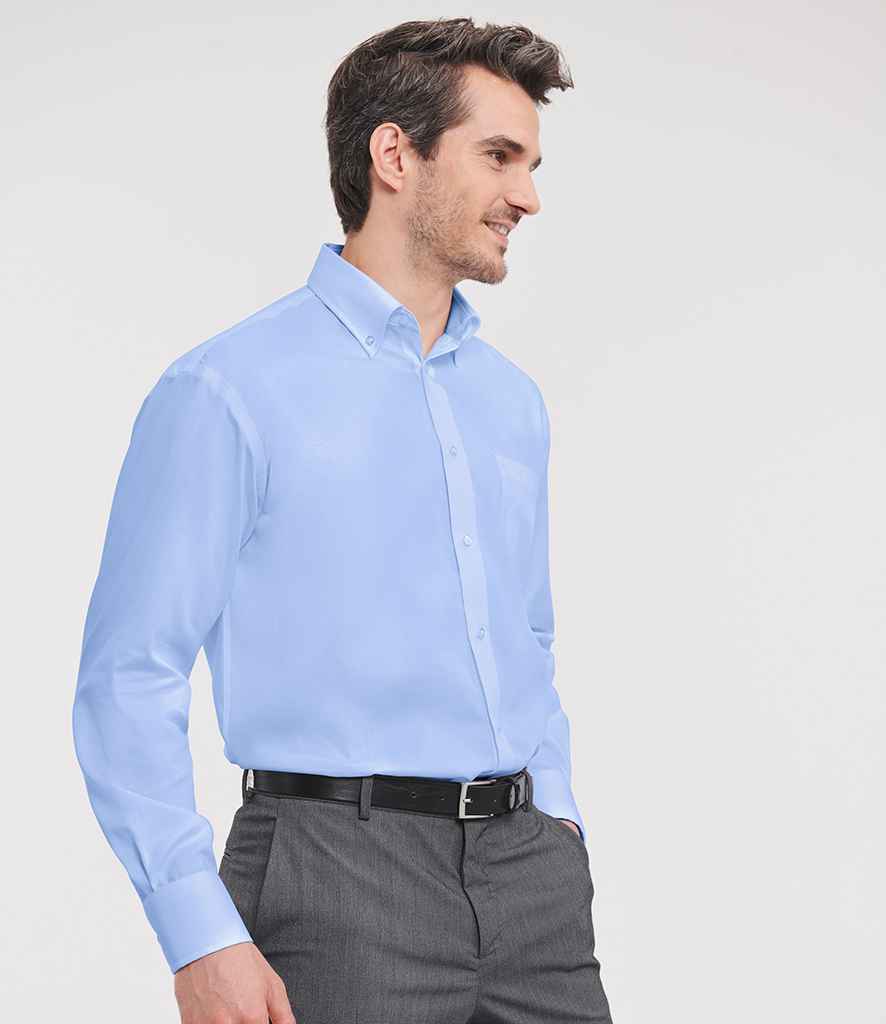 Russell Collection - Long Sleeve Ultimate Non-Iron Shirt - 956M BSK 14.5