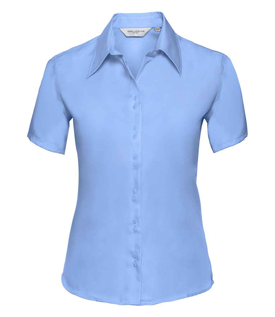 Russell Collection - Ladies Short Sleeve Ultimate Non-Iron Shirt - Pierre Francis