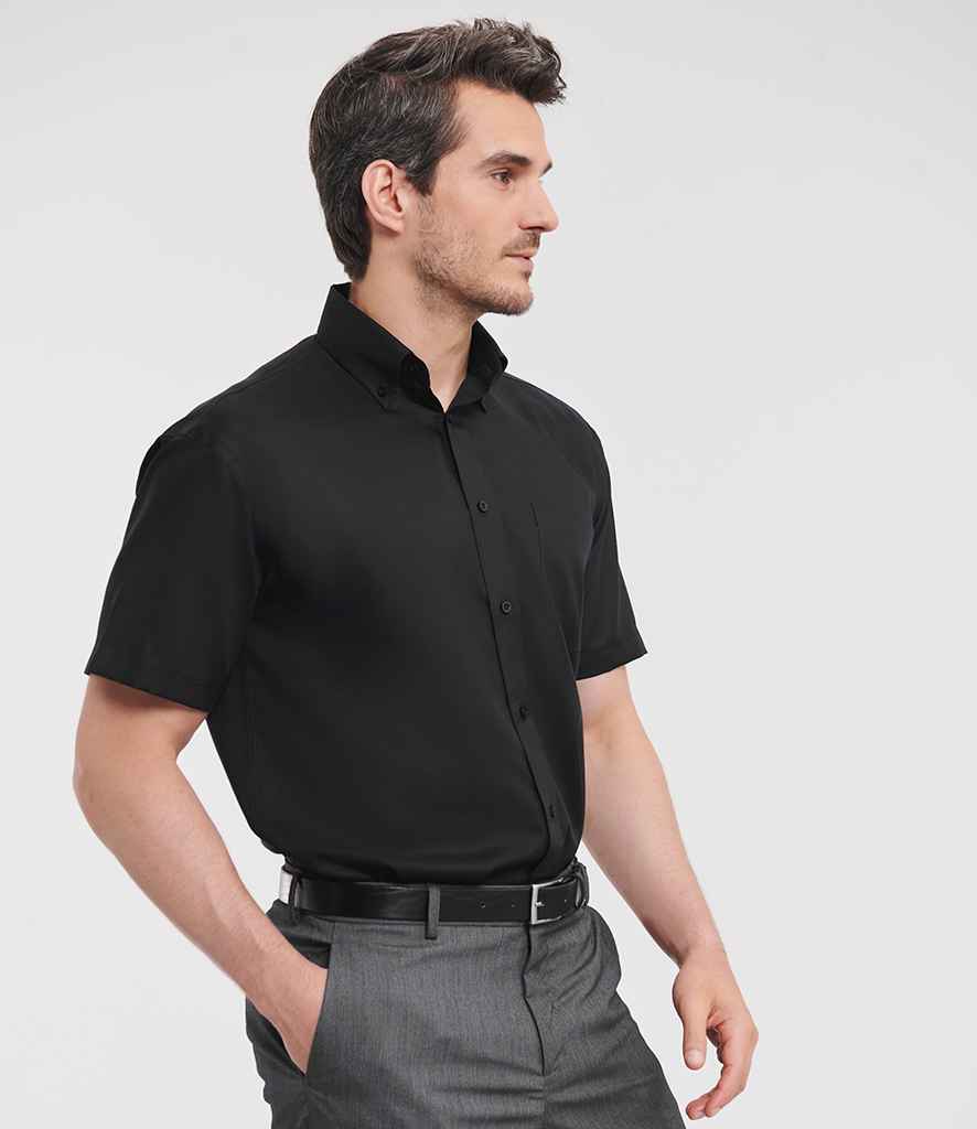 Russell Collection - Short Sleeve Ultimate Non-Iron Shirt