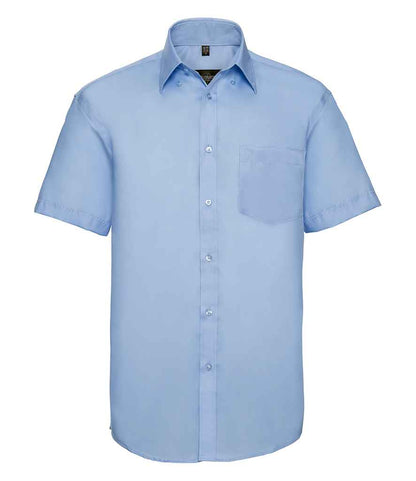 Russell Collection - Short Sleeve Ultimate Non-Iron Shirt - 957M BLK 14.5