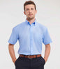 Russell Collection - Short Sleeve Ultimate Non-Iron Shirt - Pierre Francis