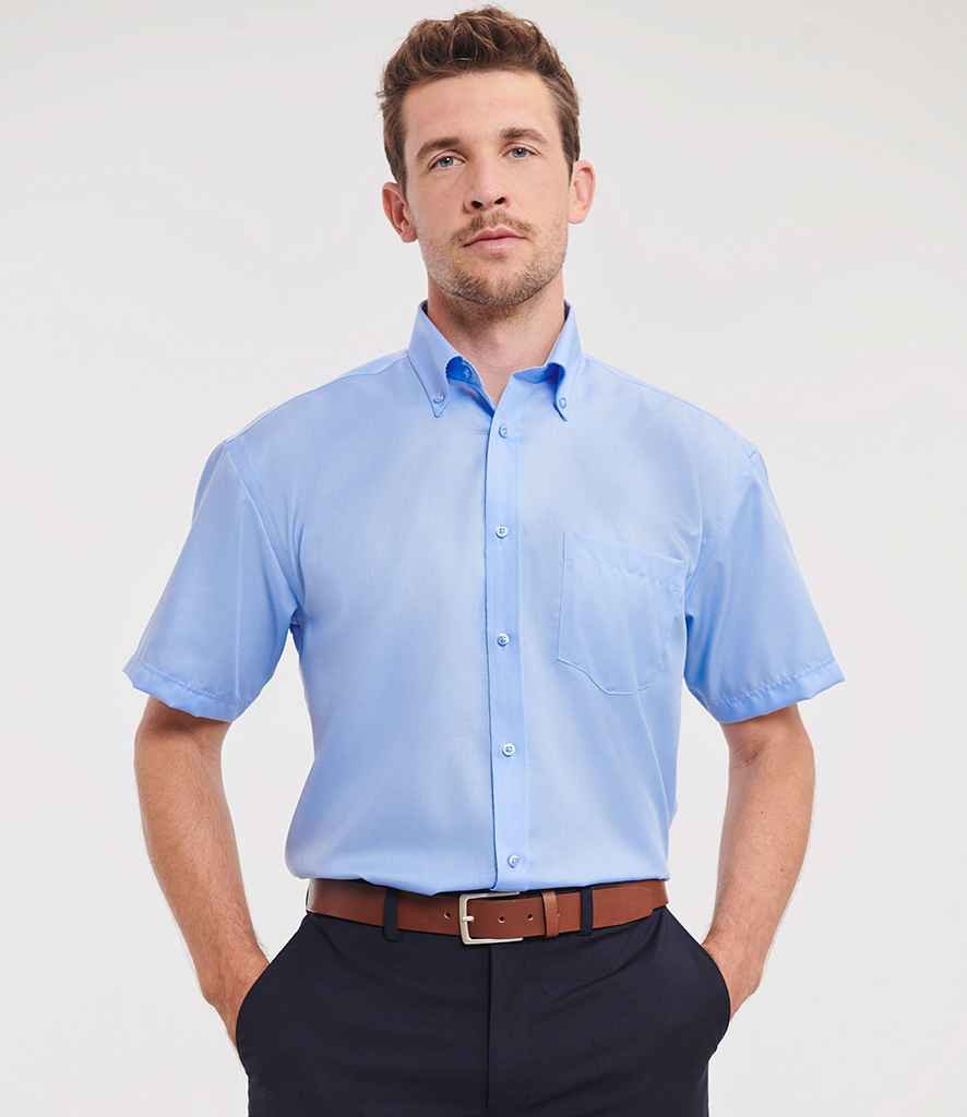 Russell Collection - Short Sleeve Ultimate Non-Iron Shirt - 957M BSK 14.5