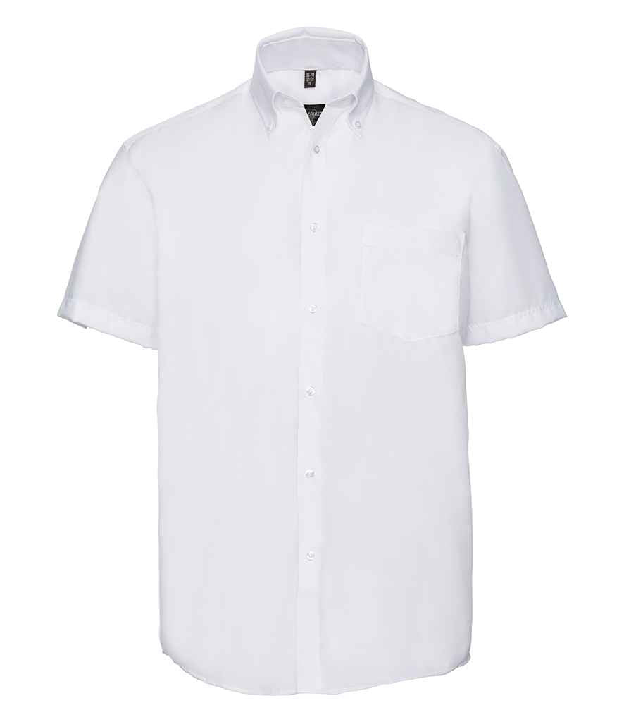 Russell Collection - Short Sleeve Ultimate Non-Iron Shirt - 957M BLK 14.5