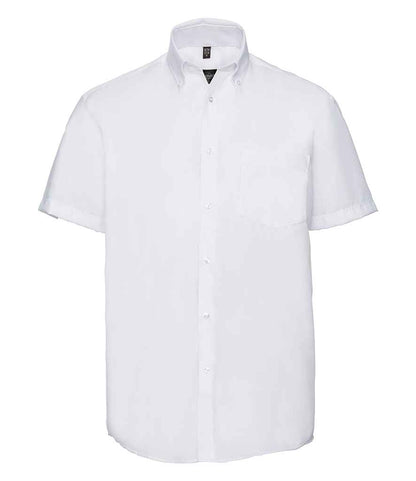 Russell Collection - Short Sleeve Ultimate Non-Iron Shirt - 957M BLK 14.5