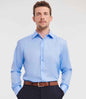 Russell Collection - Long Sleeve Tailored Ultimate Non-Iron Shirt - Pierre Francis