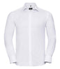 Russell Collection - Long Sleeve Herringbone Shirt - Pierre Francis
