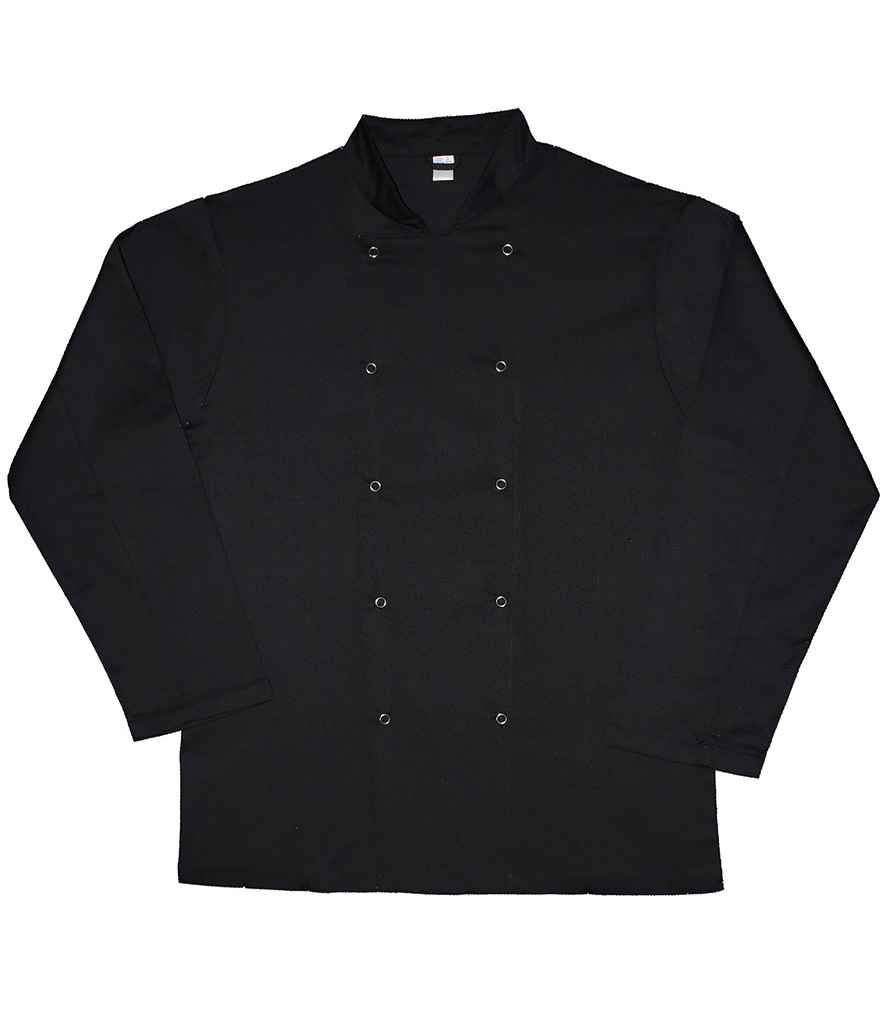 Dennys - Long Sleeve Chef's Jacket - AF001 BLK XXS