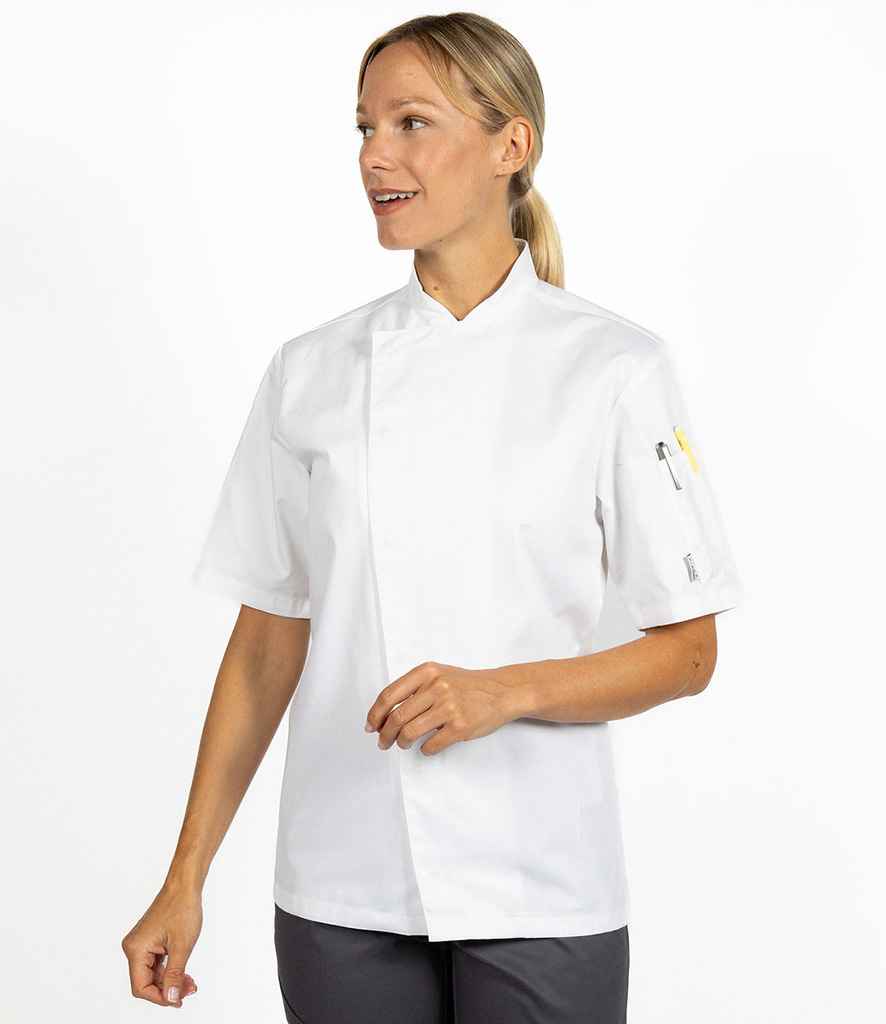 ADC - Short Sleeve Asymmetric Chef's Jacket