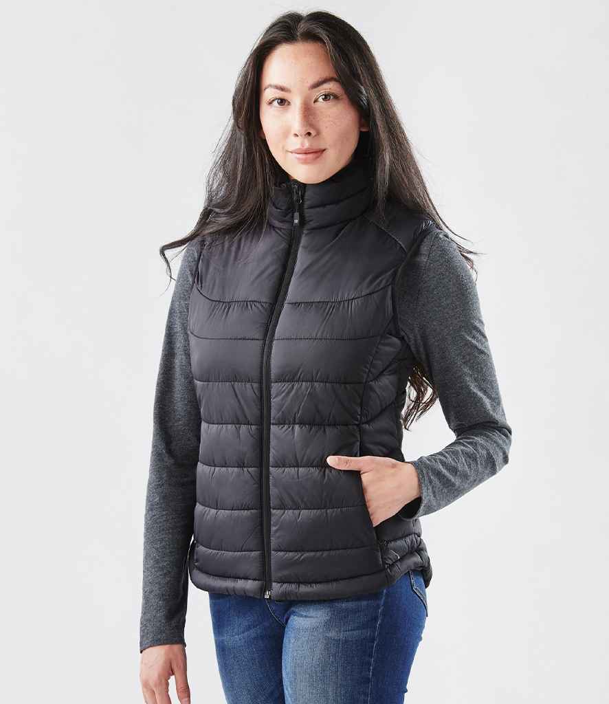 Stormtech - Ladies Stavanger Thermal Bodywarmer - AFV1W BK/GP S