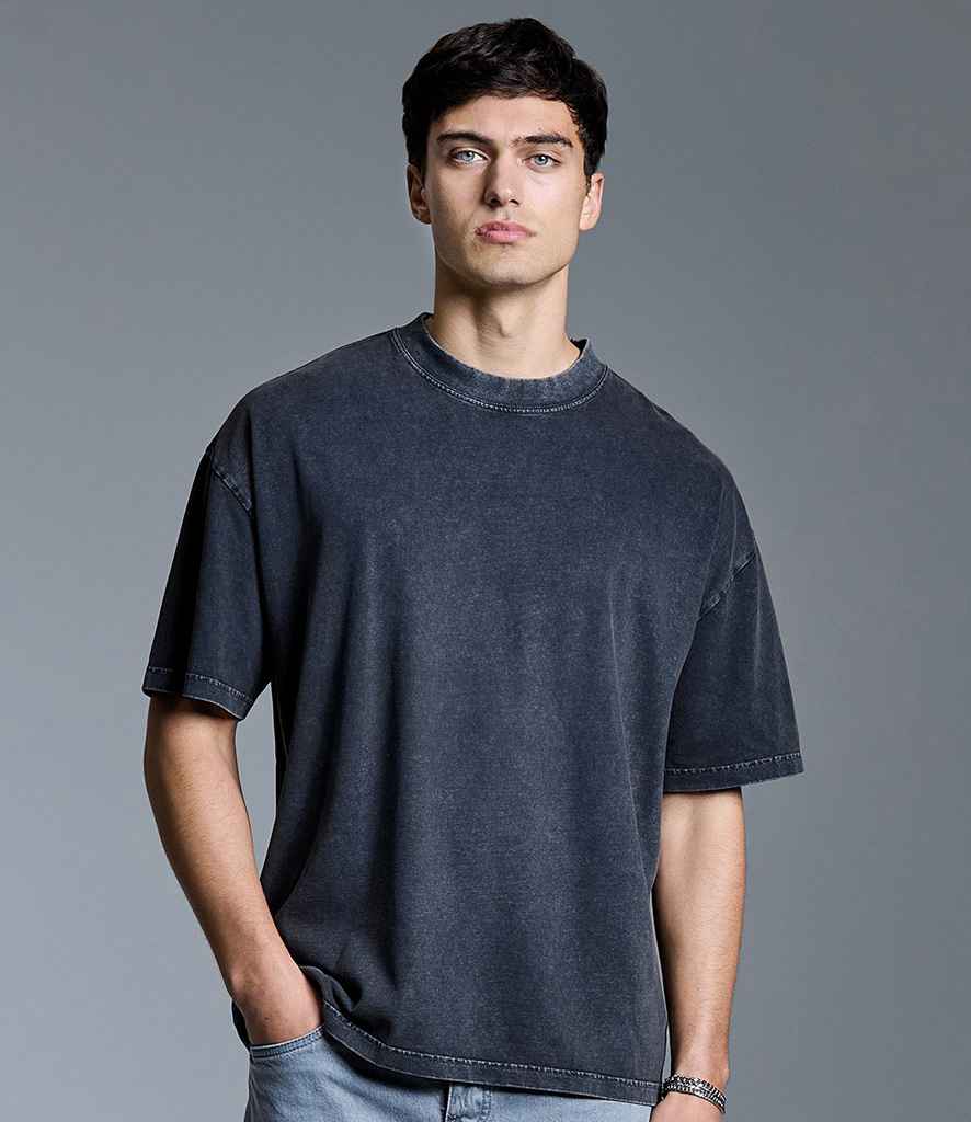 Anthem Distortion Washed T-Shirt - AM19 WBK XS