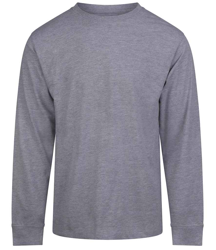 AWDis - Long Sleeve 180 T-Shirt - AT012 HEA S
