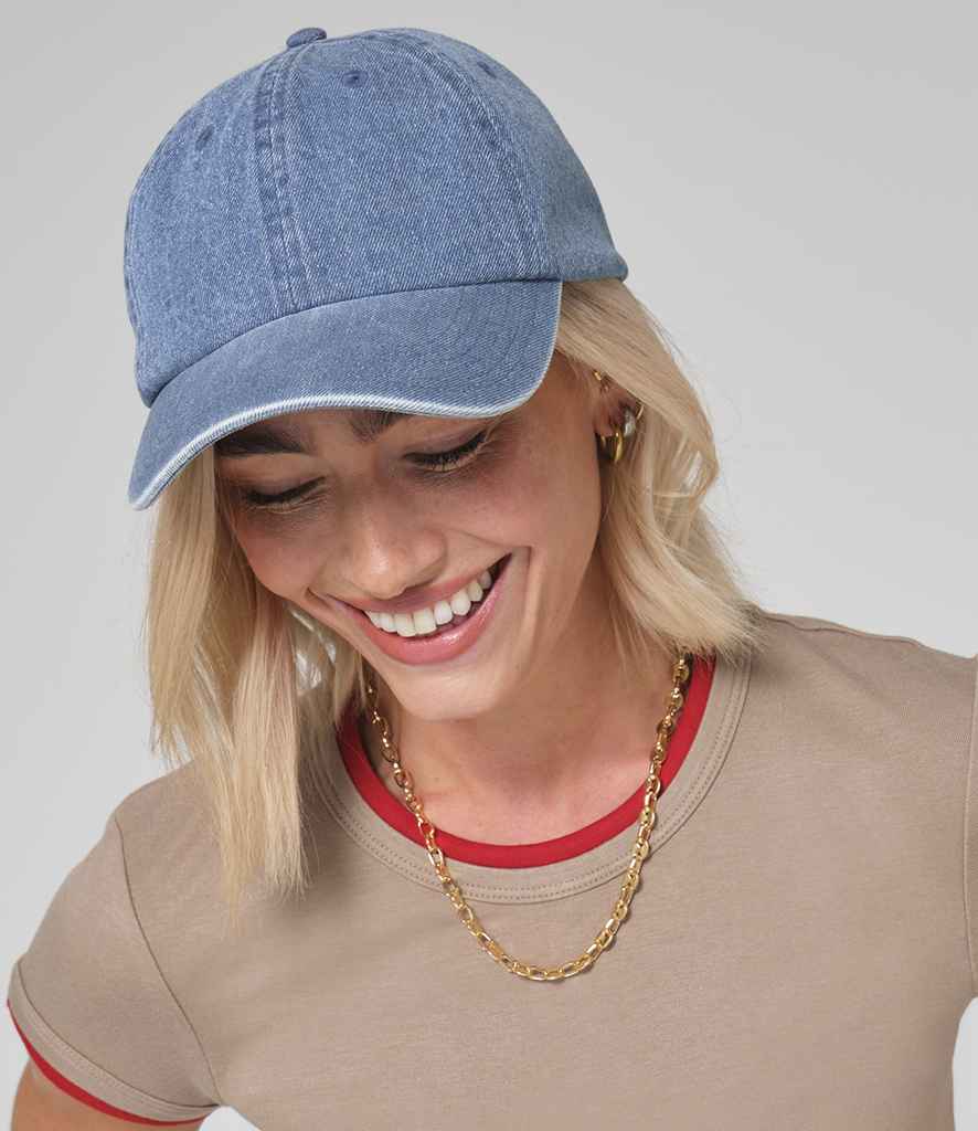 Beechfield - Denim Cap - BB105 MBL ONE