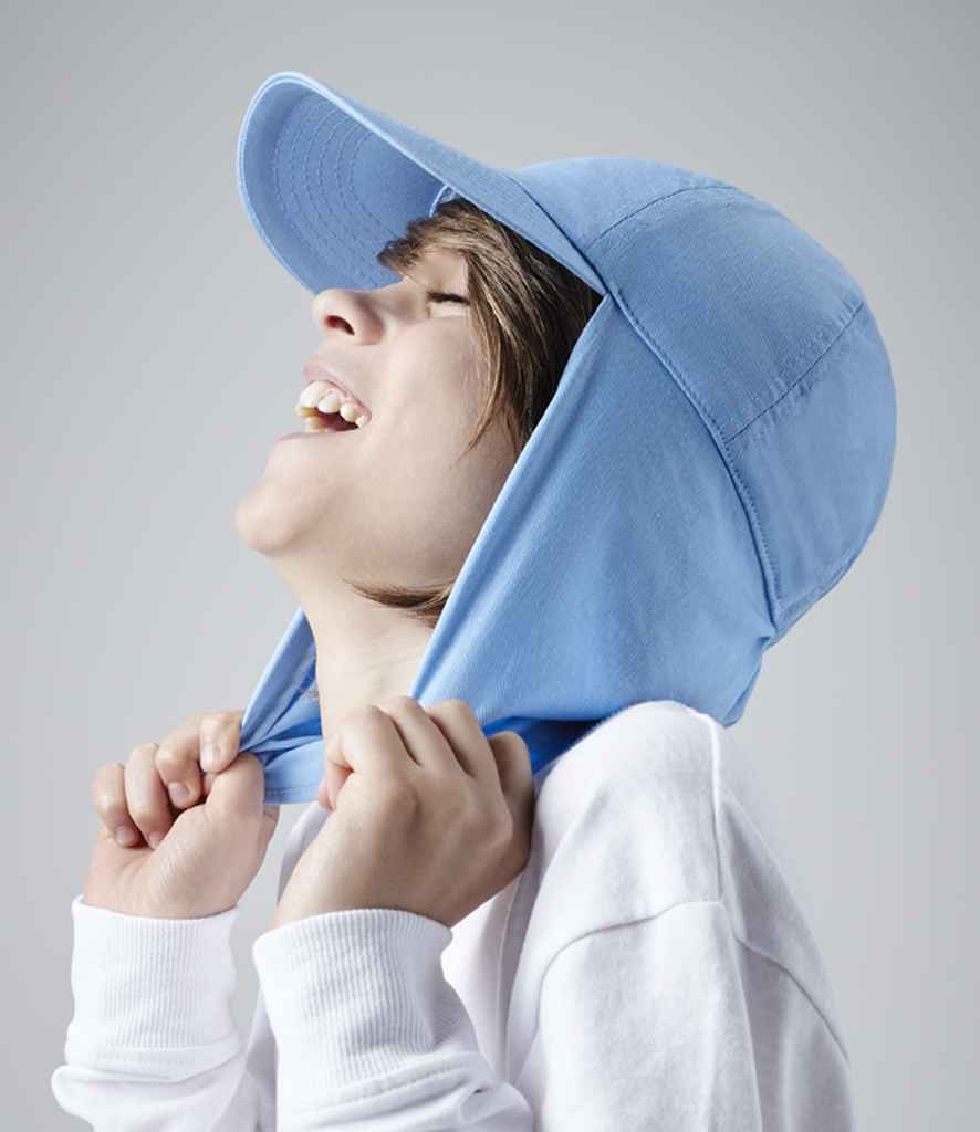 Beechfield - Kids Legionnaire Style Cap - BB11B SKY ONE