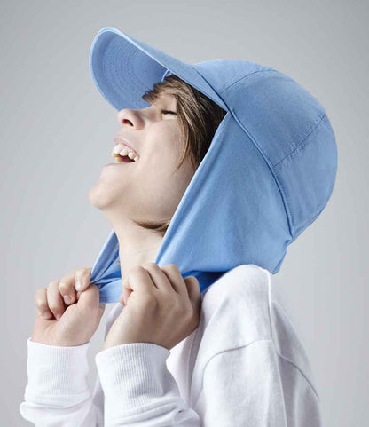 Beechfield - Kids Legionnaire Style Cap - BB11B SKY ONE