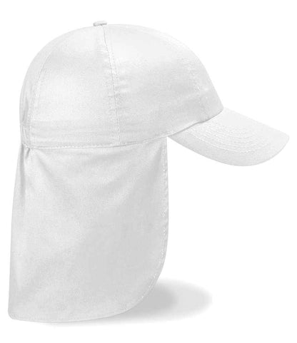 Beechfield - Kids Legionnaire Style Cap - BB11B WHI ONE