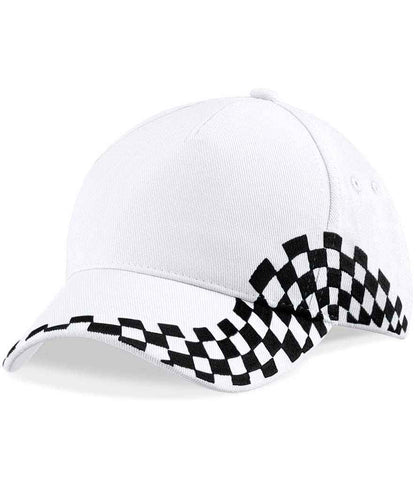 Beechfield - Grand Prix Cap - BB159 WHI ONE