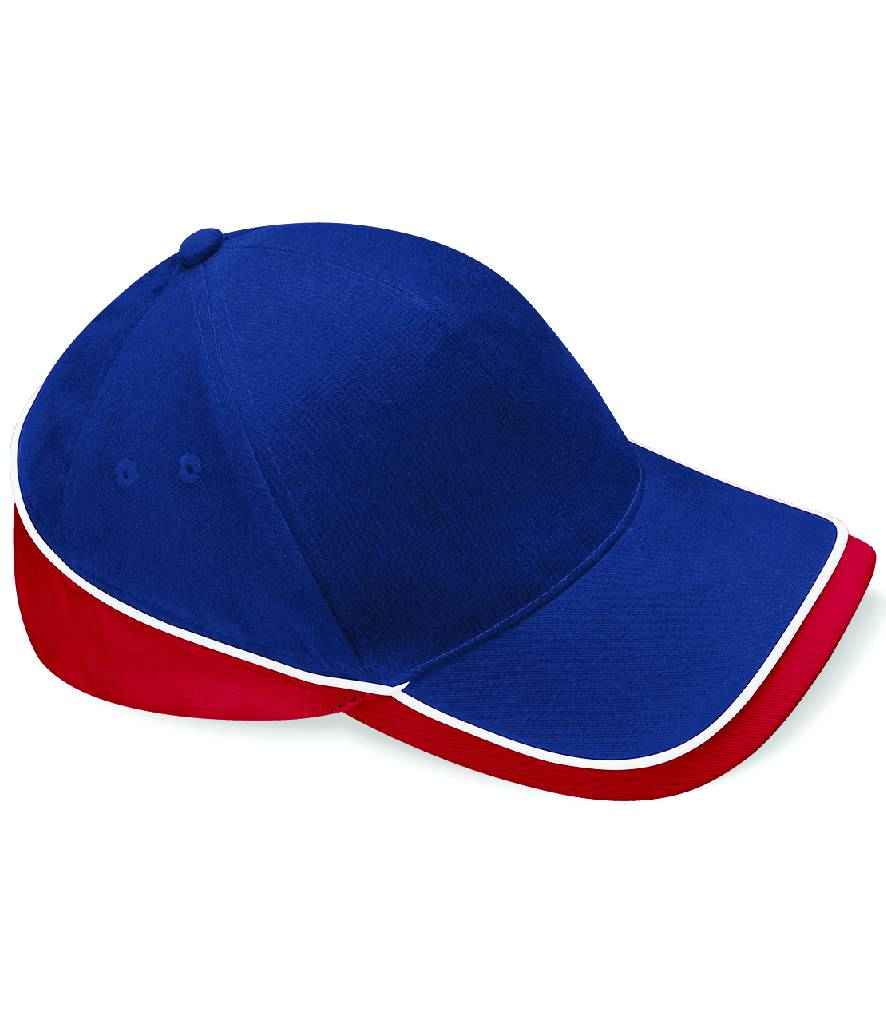 Beechfield - Teamwear Competition Cap - BB171 N/R/W ONE