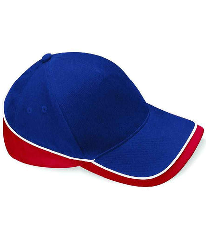 Beechfield - Teamwear Competition Cap - BB171 N/R/W ONE