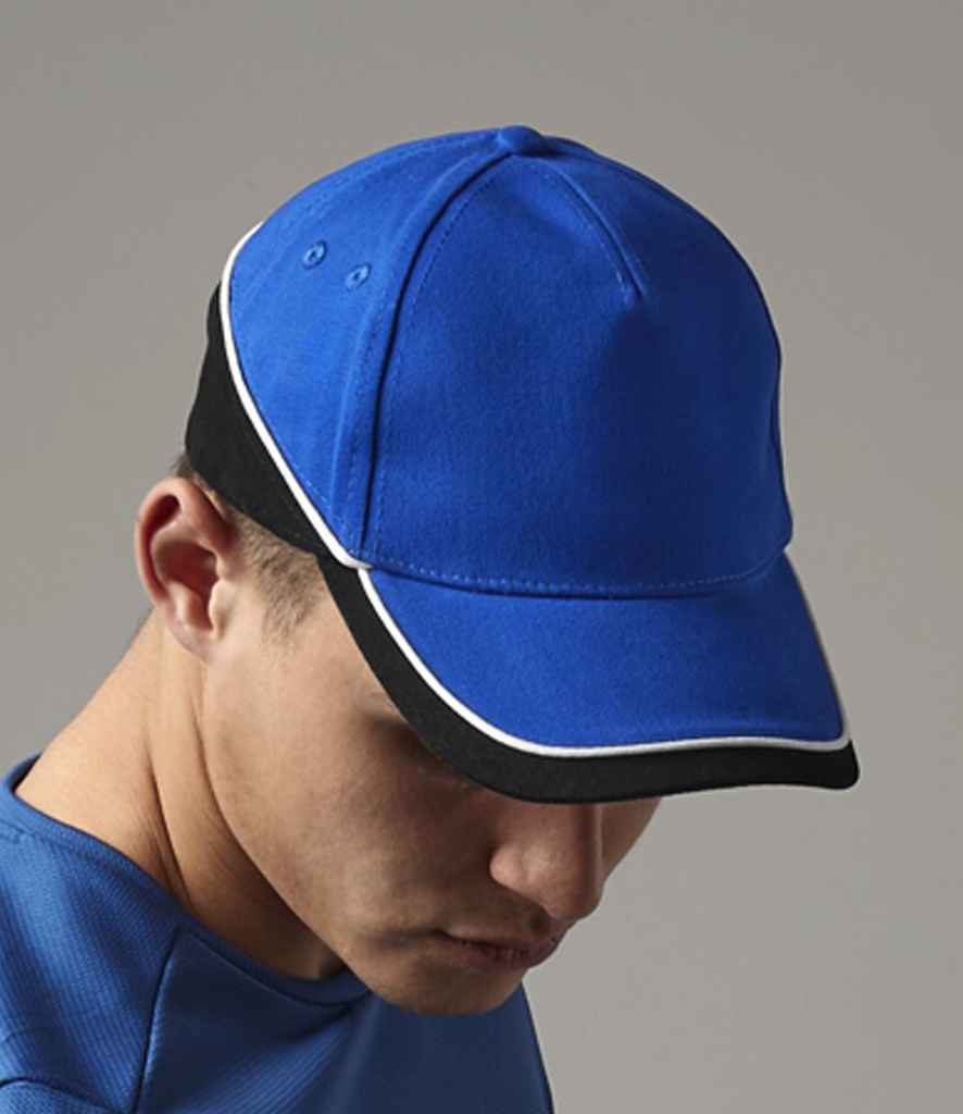 Beechfield - Teamwear Competition Cap - BB171 R/B/W ONE