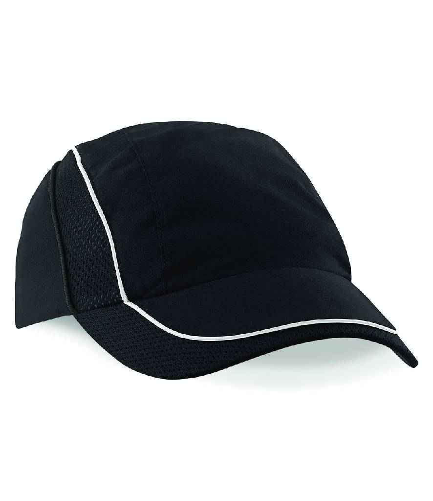 Beechfield - Coolmax® Flow Mesh Cap - BB182 BLK ONE