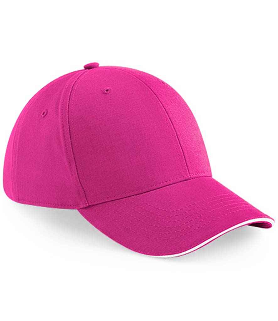 Beechfield - Athleisure 6 Panel Cap - BB20 FS/WH ONE